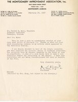 MLK and Daniel Wyn Correspondence