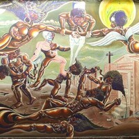 70's Afro Spirits Mural