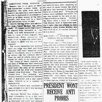 Newspaper Article: Tallahassee Daily Democrat 1923 