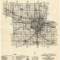 General Highway Map of Shawnee County Kansas